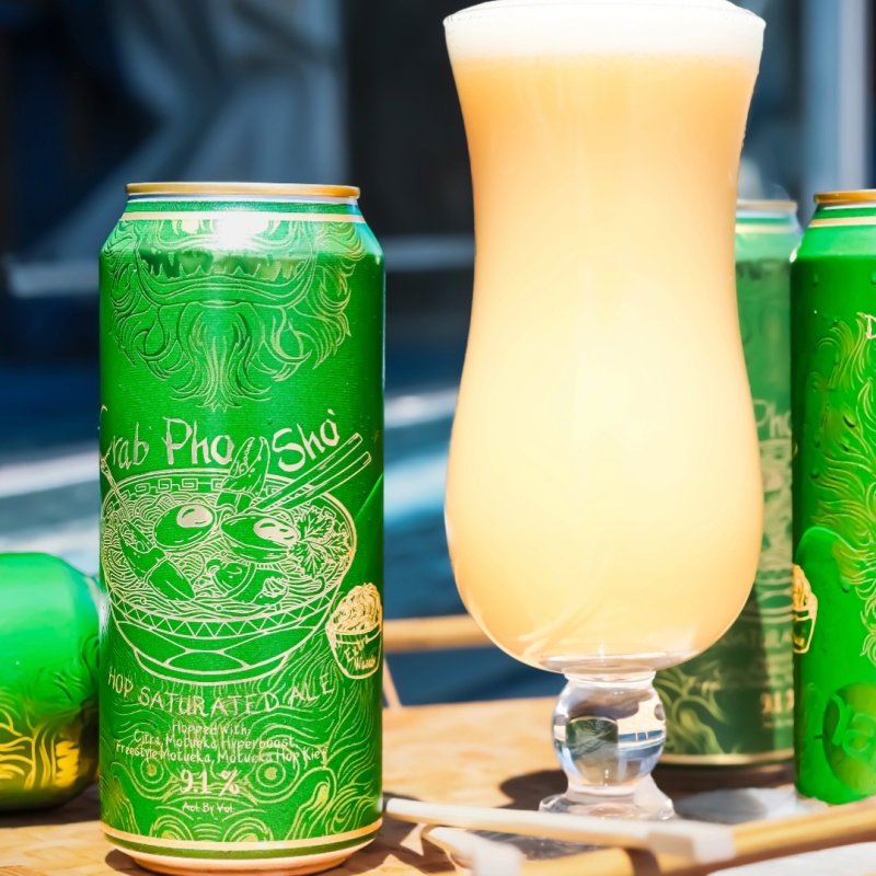 RAR / CLAG BREWING - CRAB PHO SHO: EXTRA WASABI - HOP SATURATED ALE 9.1%