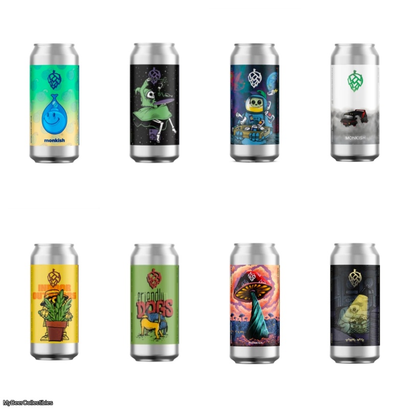 Monkish - Mixed 8 Pack