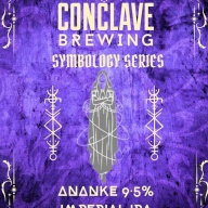 CONCLAVE SYMBOLOGY: ANANKE IMPERIAL IPA 9.5%