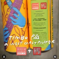 Green Cheek / Highland Park - Timbo Pils (2 cans)