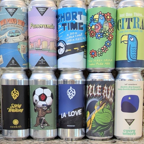 Socal Mixed 10 Pack (Monkish / Green Cheek / North Park)