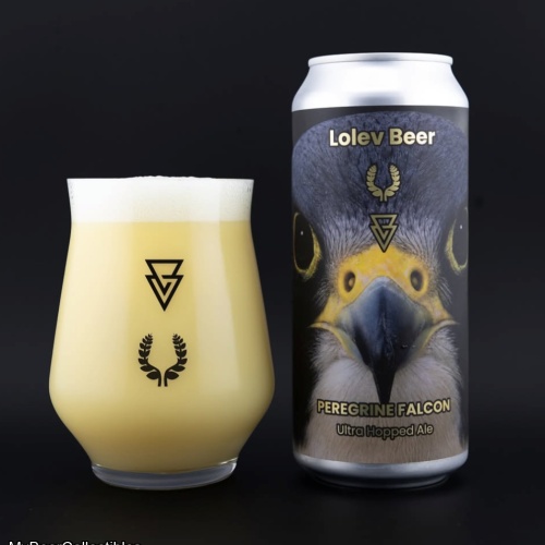 LOLEV / AZVEX BREWING - PEREGRINE FALCON ULTRA HOPPED ALE 8.3%