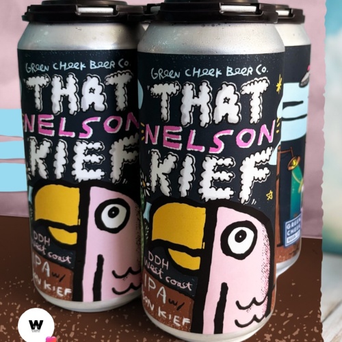 Green Cheek - That Nelson Kief  (2 cans)