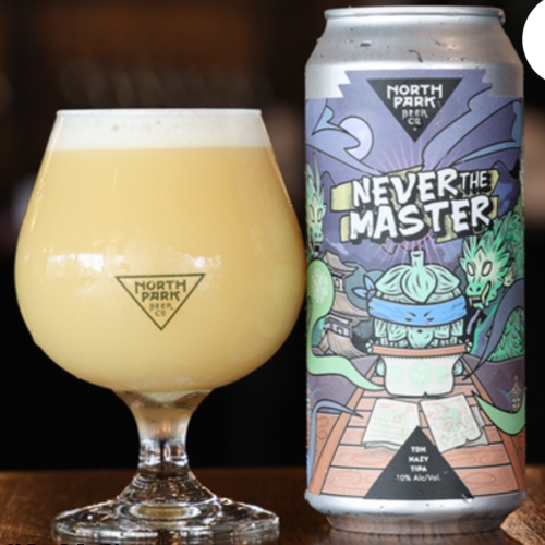 North Park - Never the Master (2 cans)
