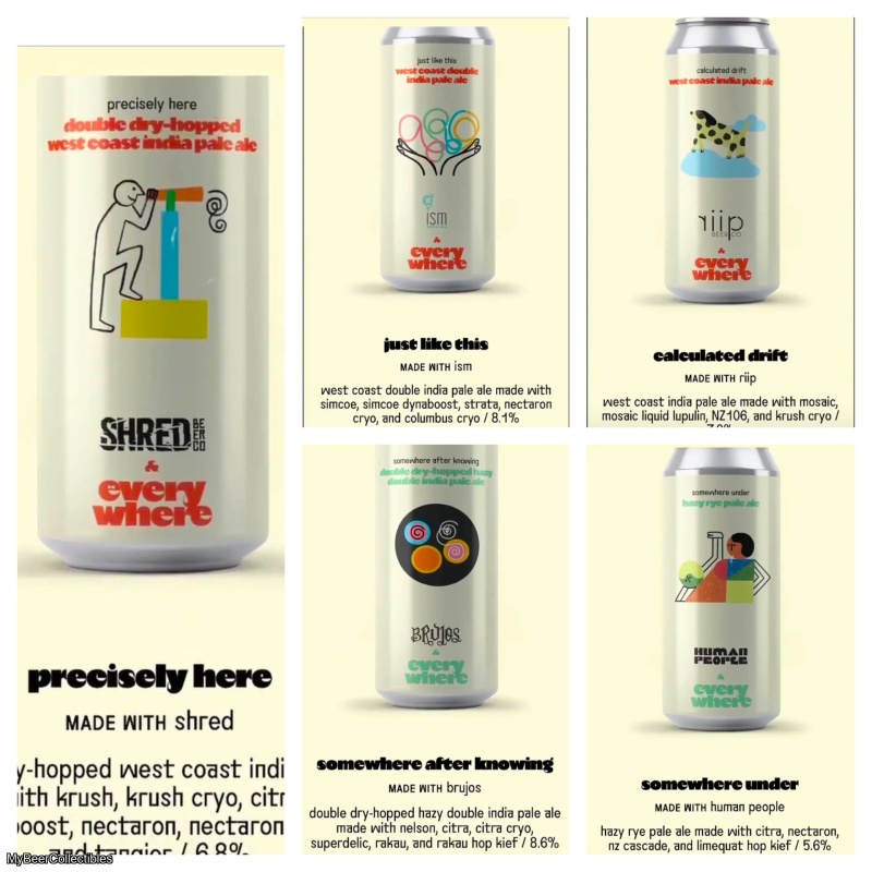 Everywhere - Anniversary Mixed 5 Pack