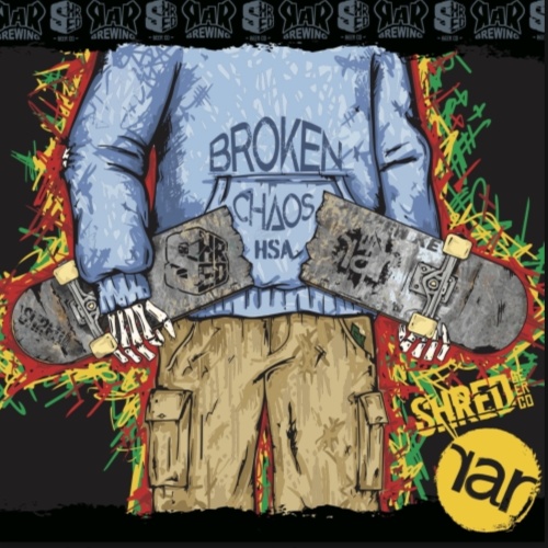 RAR / Shred - Broken Chaos (2 cans)