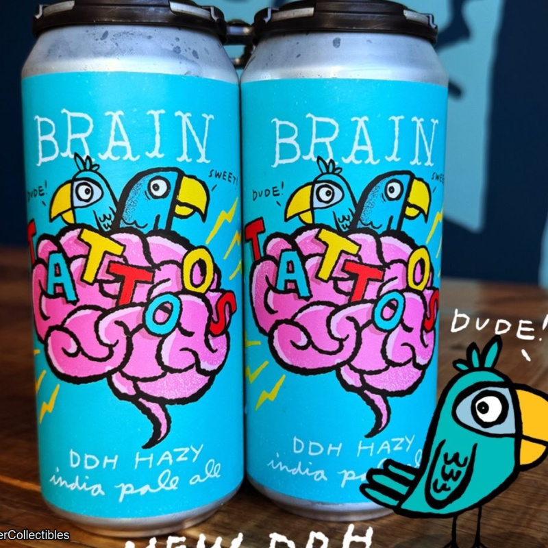 Green Cheek - Brain Tattoos (2 cans)