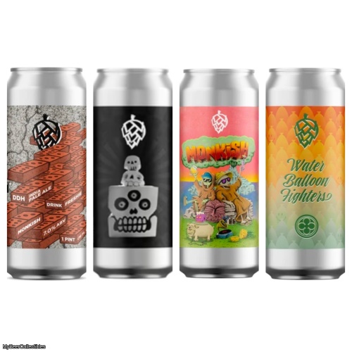 Monkish - Mixed 4 Pack (8/7)