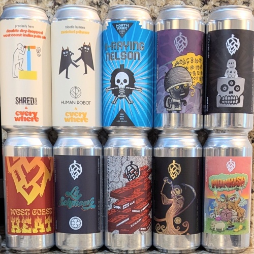 Socal Mixed 10 Pack (Monkish / Green Cheek / North Park)