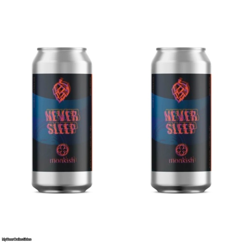 Monkish - Never Sleep (2 cans)