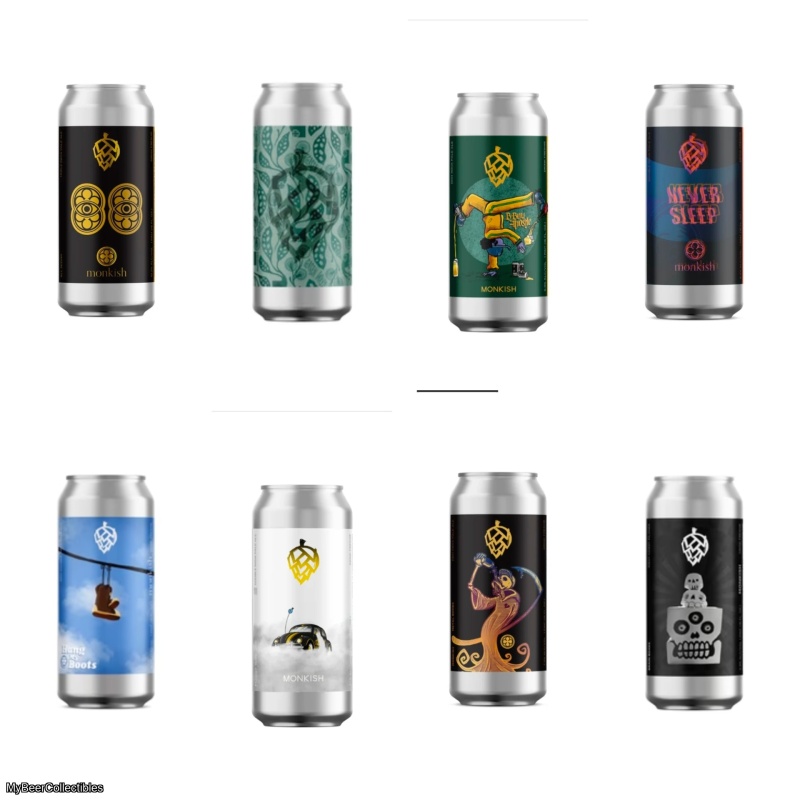 Monkish - Mixed 8 Pack