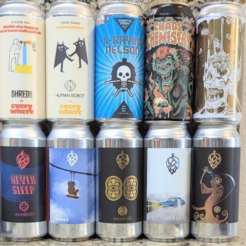 Mixed 10 Pack (Monkish / Green Cheek / North Park)
