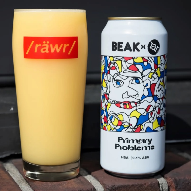 RAR / BEAK BREWING - PRIMARY PROBLEMS HOP SATURATED ALE 9.1%