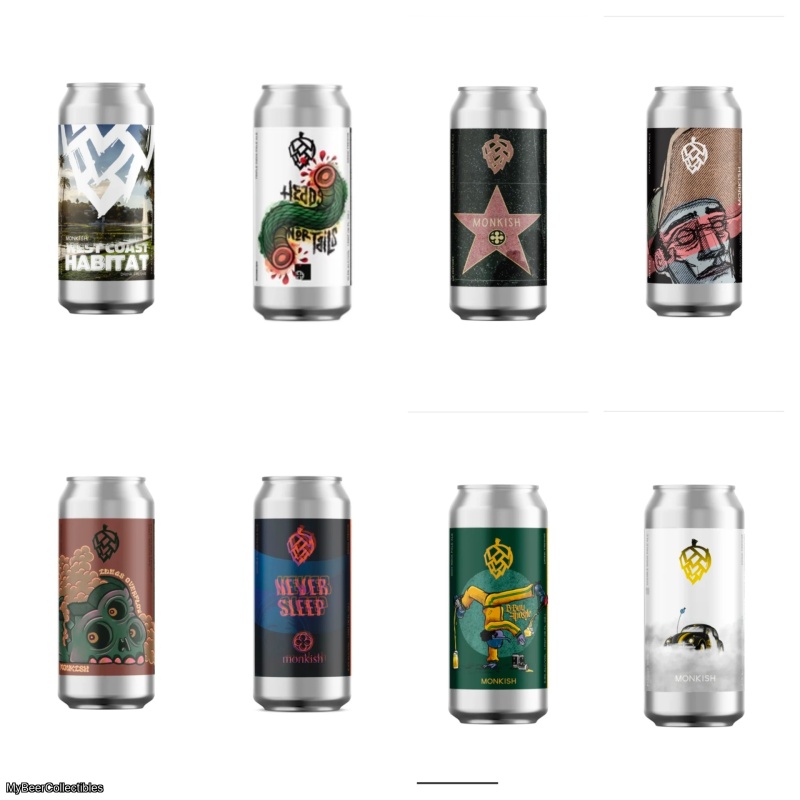 Monkish - Mixed 8 Pack
