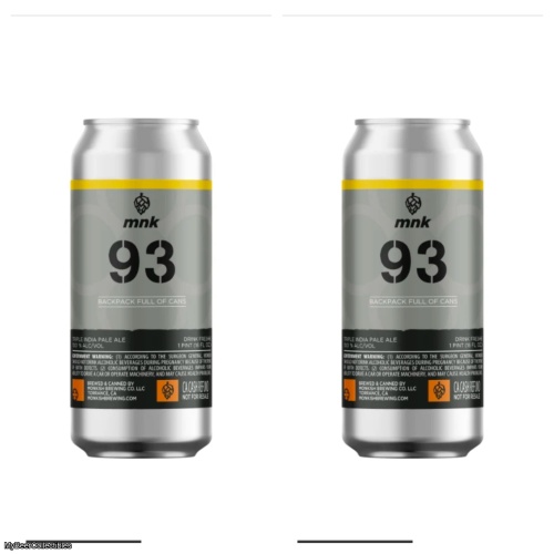 Monkish - Backpack Full of Cans (2 cans)