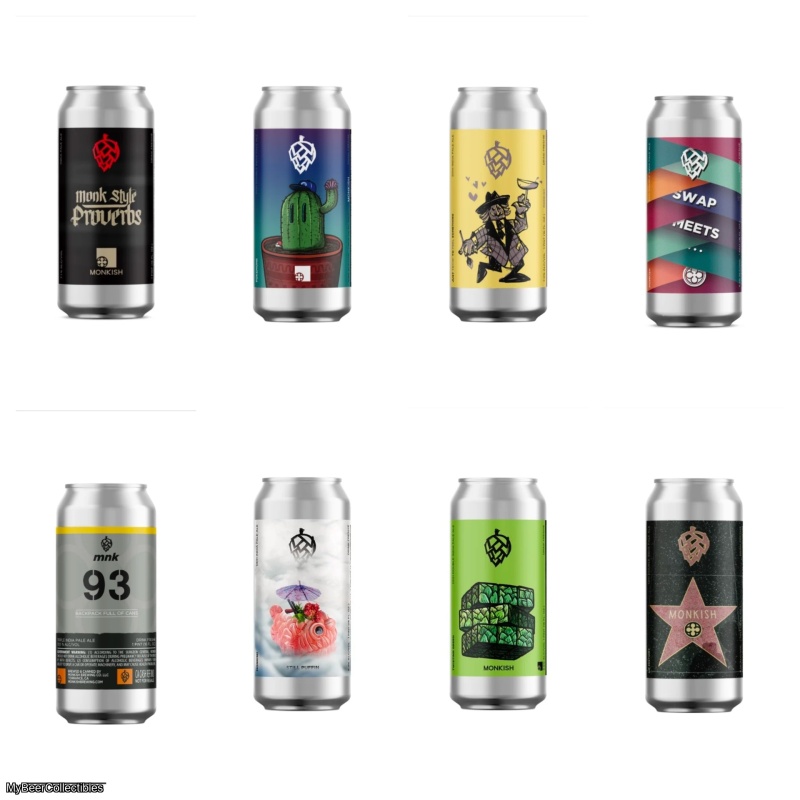 Monkish - Mixed 8 Pack