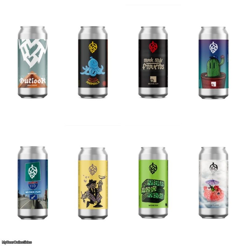 Monkish - Mixed 8 Pack