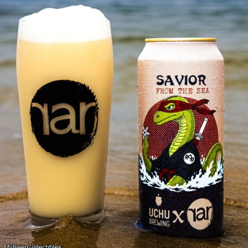 RAR / UCHU BREWERY - SAVIOR FROM THE SEA HOP SATURATED ALE 7.9%