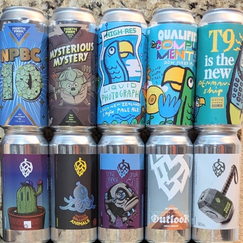 Socal Mixed 10 Pack (Monkish / Green Cheek / North Park)