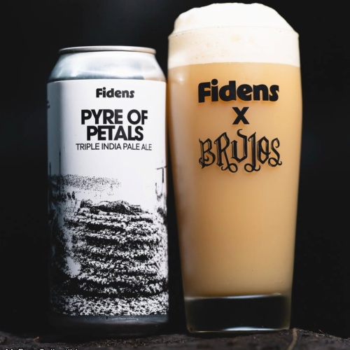 FIDENS / BRUJOS - 7TH ANNIVERSARY - PYRE OF PETALS IMPERIAL IPA 10%