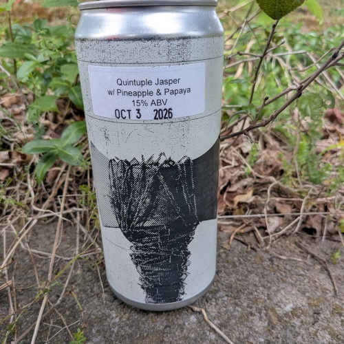 FIDENS - 7TH ANNIVERSARY - QUINTUPLE JASPER WITH PINEAPPLE IMPERIAL IPA 15%