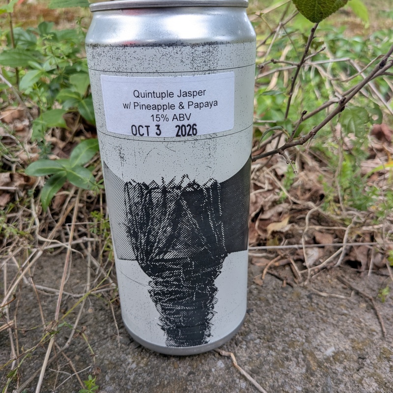 FIDENS - 7TH ANNIVERSARY - QUINTUPLE JASPER WITH PINEAPPLE IMPERIAL IPA 15%