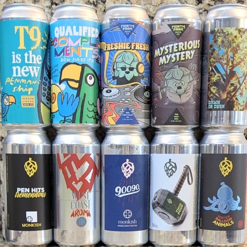 Socal Mixed 10 Pack (Monkish / Green Cheek / North Park)