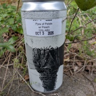 FIDENS / BRUJOS - 7TH ANNIVERSARY - PYRE OF PETALS WITH PEACH IMPERIAL IPA 10%