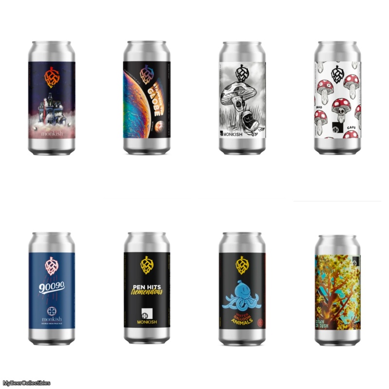 Monkish - Mixed 8 Pack