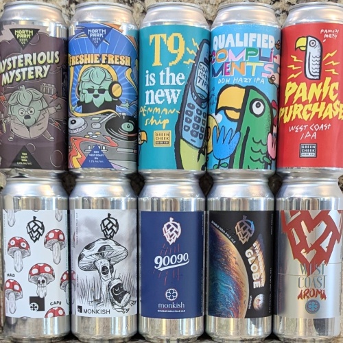 Socal Mixed 10 Pack (Monkish / Green Cheek / North Park)
