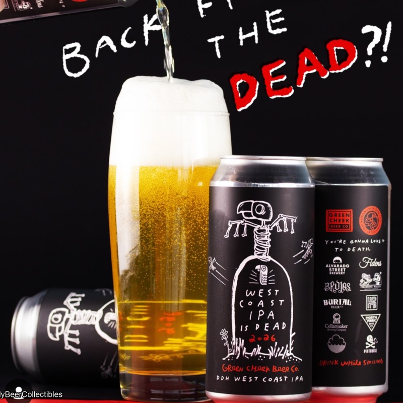 Green Cheek Collab - West Coast IPA is Dead (2 cans)