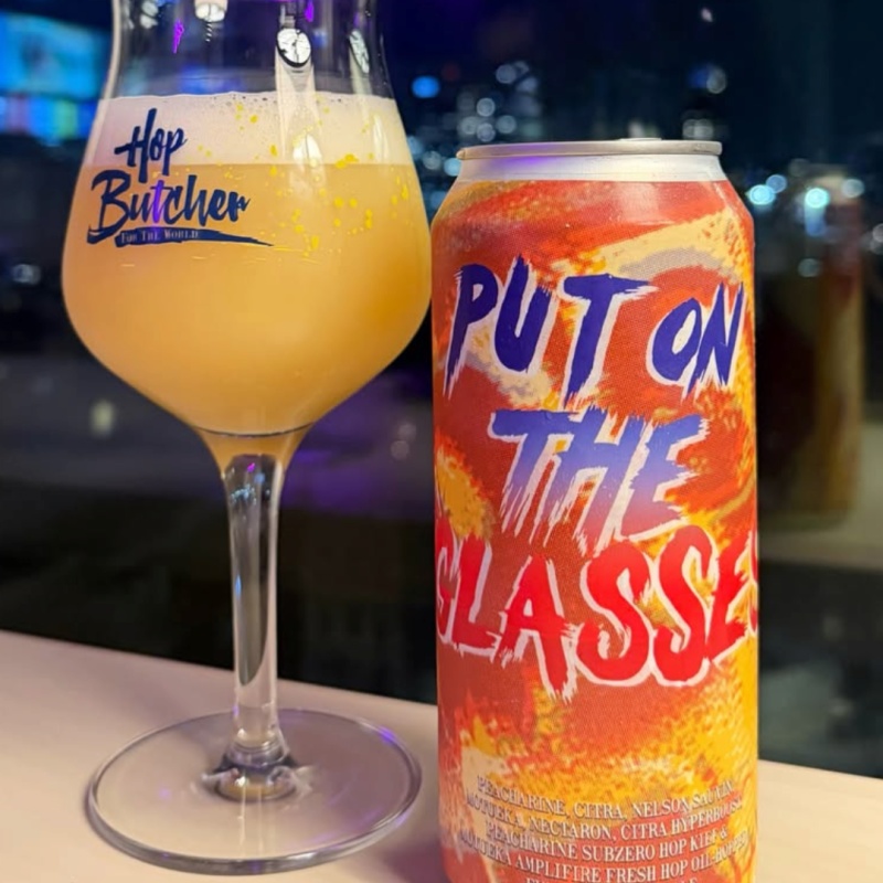 HOP BUTCHER / OFF SCRIPT - PUT ON THE GLASSES IMPERIAL IPA 9%