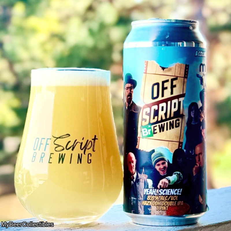 OFF SCRIPT / MILIEU - YEAH, SCIENCE IMPERIAL IPA 9%