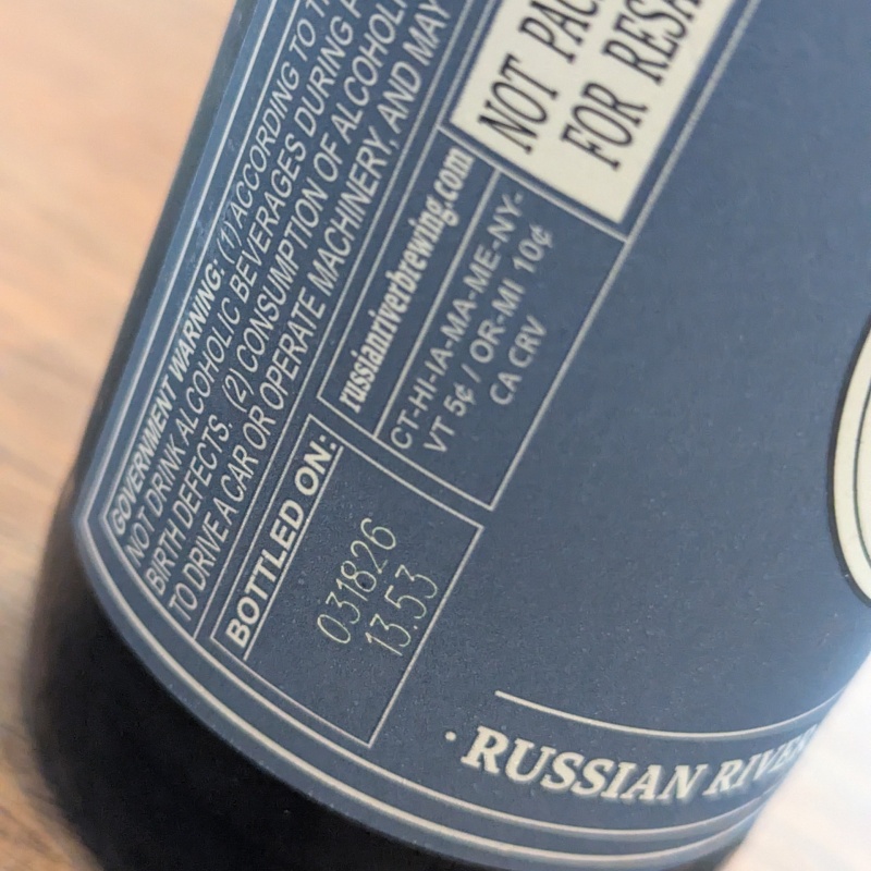 PLINY THE YOUNGER 2026 3-PACK Tote Triple IPA Russian River Brewing Co.