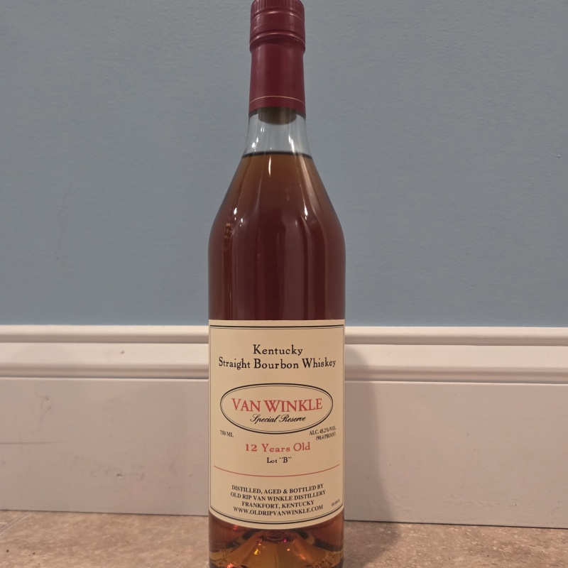 Van Winkle Lot B 12 year Pappy (Buffalo Trace) 2026 newest release