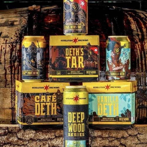 Revolution mixed 4pk Deth's Tar, Cafe Deth x2, Vanilla Deth 2025