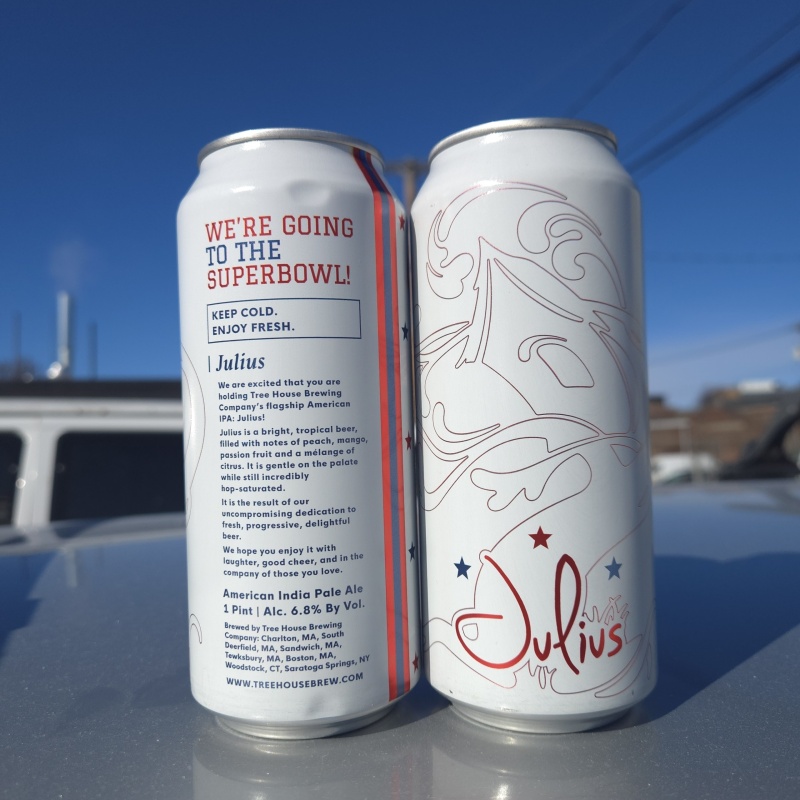 Tree House -- Julius: We're Going to the Superbowl! [LIMITED SPECIAL CAN DESIGN] -- Jan 28th