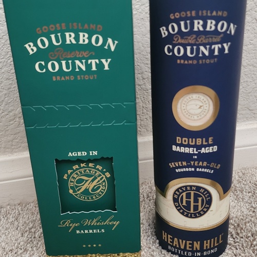 2025 Bourbon County Reserve Parker's Heritage + 2025 Bourbon County Double Barrel Heaven Hill