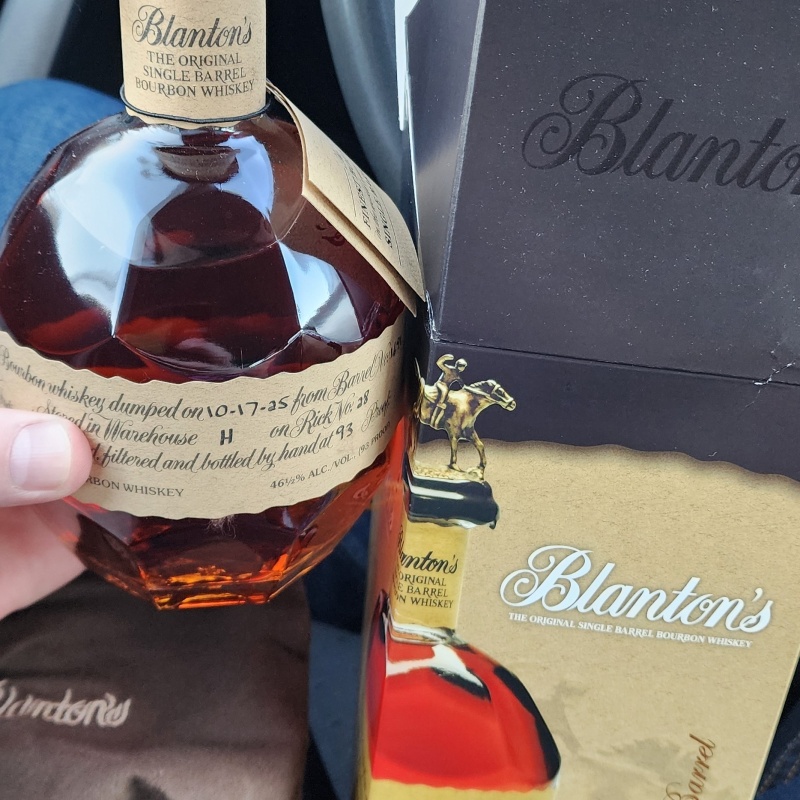 Blanton's Single Barrel Dump Date 10-17-25 Letter N