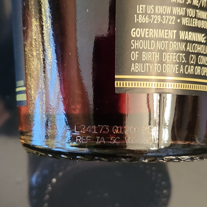 2024 (L24) Weller 12 Years 750ml Bourbon Wheated Whiskey