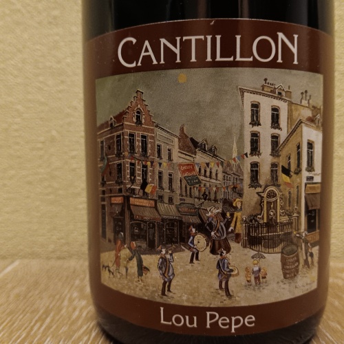 1x lou pepe kriek Cantillon 2023 sticker