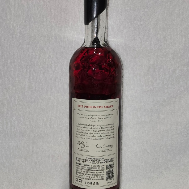 High west the prisoner