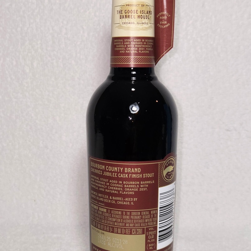 Goose island bourbon county 2025 full set