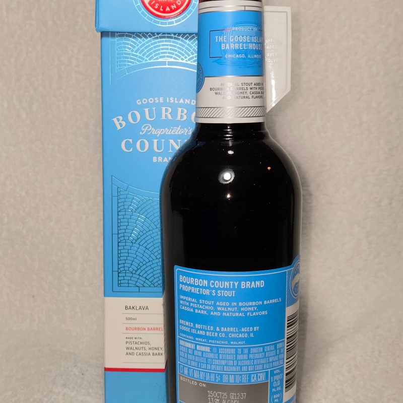 Goose island bourbon county 2025 full set