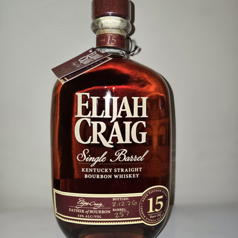 NEW ELIJAH CRAIG 15 YR SiB