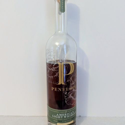 OPEN Penelope 17 Year Light Whiskey 138.8 proof