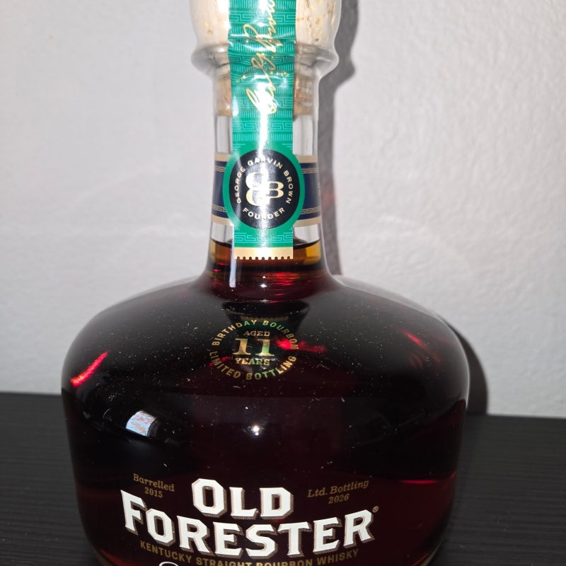Old forrester birthday bourbon 2026