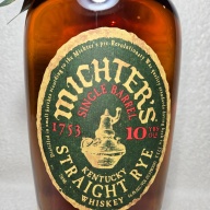 Michters 10 yr straight rye