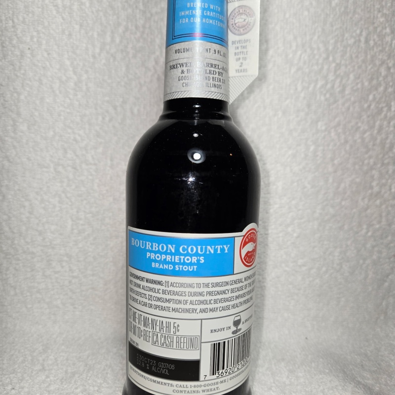 Goose island bourbon county 2021 proprietory