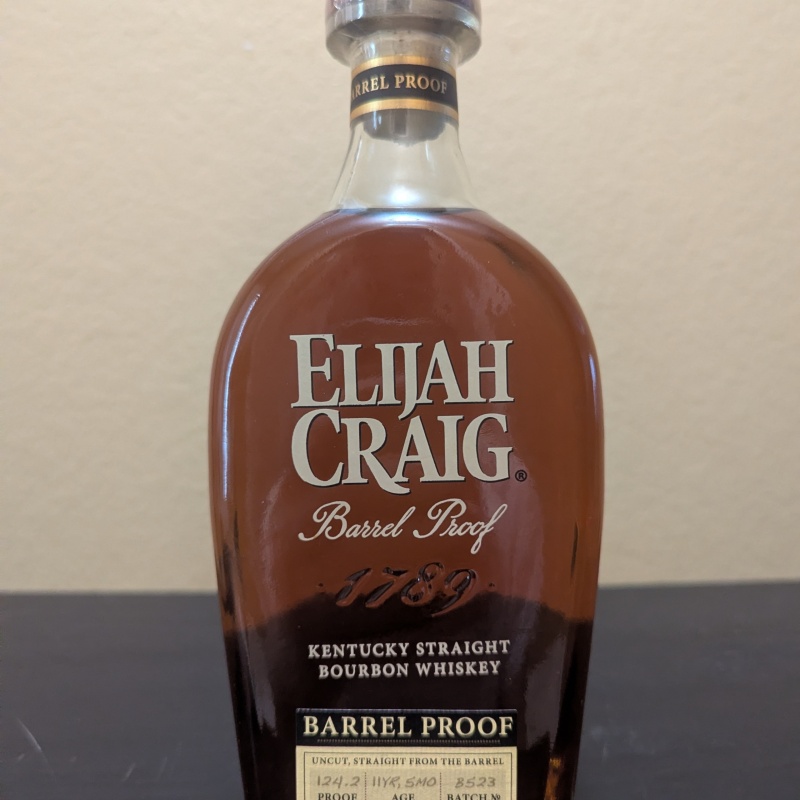 Elijah Craig Barrel Proof B523